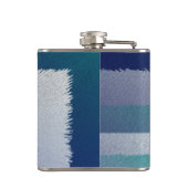 Flasques bleu turquoise gris ex pastel (Dos)