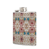 Flasques bleu turquoise or bordeaux rose bohème (Gauche)