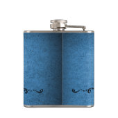 Flasques Bleu Vintage Français (Dos)