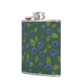 Flasques Bleus sur vert foncé (Gauche)