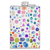 Flasques Blobs aquarelle (Dos)