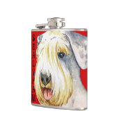 Flasques Bloc couleur Sealyham Terrier (Gauche)