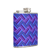Flasques Blue and purple stripes weave (Droite)