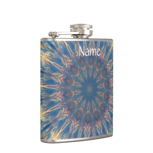 Flasques Blue Chakra Kaleidoscope Thunder_Cove (Droite)