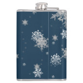 Flasques Blue Christmas Ornements Flamme de Fête (Dos)