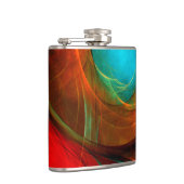 Flasques Blue Eye Moderne Abstrait Art Cool Motif #16 (Droite)