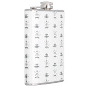 Flasques Blue Gray Green Geometric (Droite)