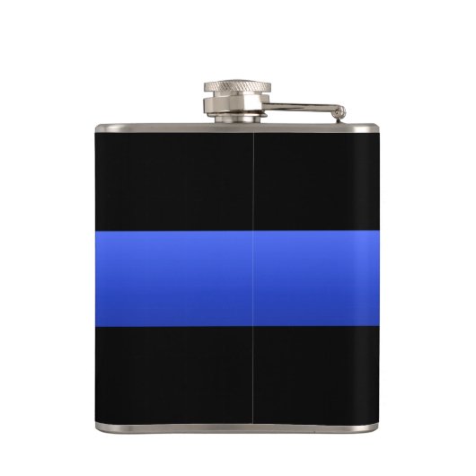 Flasques Blue Line mince (Dos)