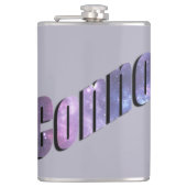 Flasques Blue Nebula Connor Name, (Devant)