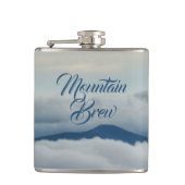 Flasques Blue Ridge Mountains Customable Mountain Brew (Devant)