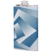 Flasques Blue Teal geometry (Gauche)