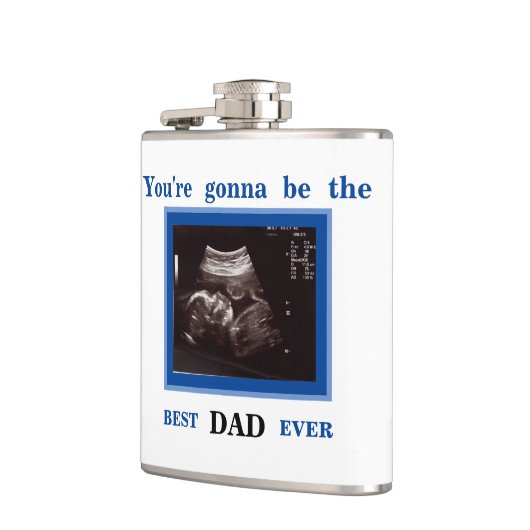 Flasques Blue Ultrasound Vous allez être le meilleur papa (Gauche)