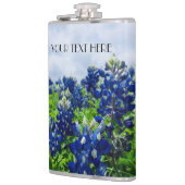 Flasques Bluebonnets Blue Flowers Texas texan Floral (Gauche)