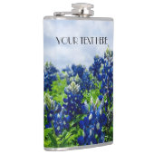 Flasques Bluebonnets Blue Flowers Texas texan Floral (Droite)
