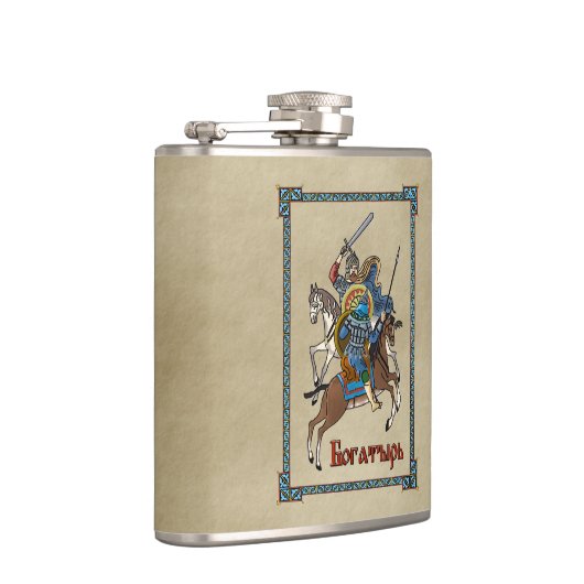 Flasques Bogatyr russe médiéval (Droite)