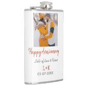 Flasques Boho moderne heureux anniversaire ajouter nom date (Droite)