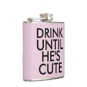 FLASQUES BOIRE JUSQU'À CE QU'IL SOIT CUTE (Droite)