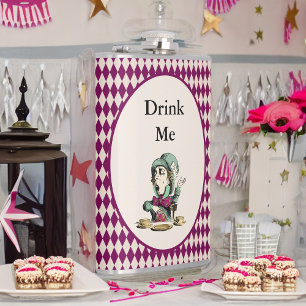 Flasques Boire moi Mad Hatter Alice au pays des merveilles