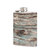 Flasques Bois bleu vintage (Gauche)