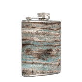 Flasques Bois bleu vintage (Droite)