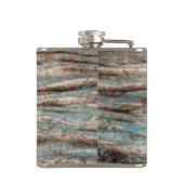 Flasques Bois bleu vintage (Dos)