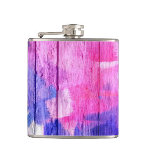 Flasques Bois coloré Vintage #8