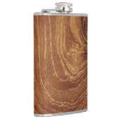 Flasques Bois de teck rustique en bois Texture Grain de boi (Droite)
