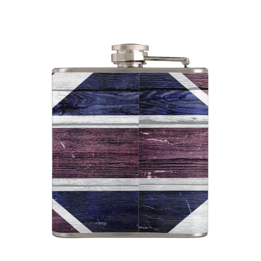 Flasques Bois de Vintage (Dos)