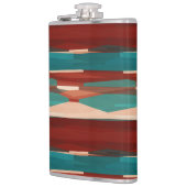 Flasques Bois et turquoise (Gauche)