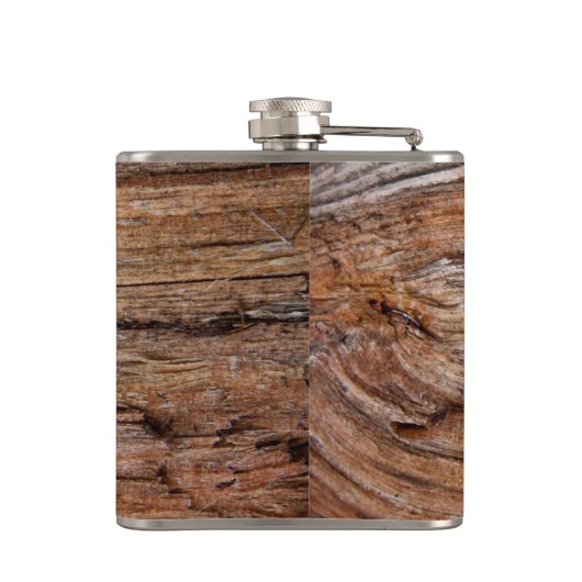 Flasques Bois rustique (Dos)