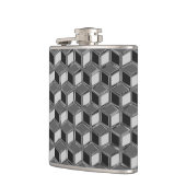 Flasques Boîtes Chrome 3-d - gris hématite (Gauche)