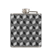 Flasques Boîtes Chrome 3-d - gris hématite (Dos)
