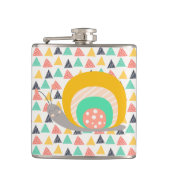 Flasques Bon escargot sur les triangles (Devant)