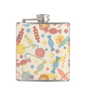 Flasques Bonbons et motif de sucrerie (Devant)