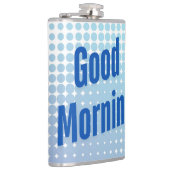 Flasques Bonjour Blue Dots (Droite)