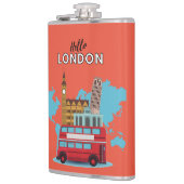 Flasques Bonjour London Flask (Gauche)