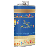 Flasques Bonne fête Hanoukka belle décoration (Droite)