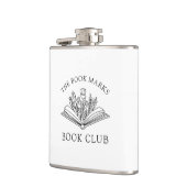 Flasques Book Club Name Personalized Gift Favor (Gauche)
