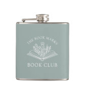 Flasques Book Club Name Personalized Gift Favor (Devant)