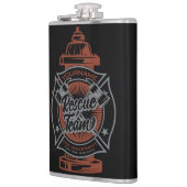 Flasques Borne d'incendie ÉQUIPE DE SECOURS DES POMPIERS AJ (Gauche)