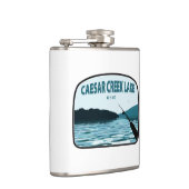 Flasques Botte de pêche de Caesar Creek Lake Ohio (Droite)