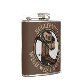 Flasques Bottes de cowboy Occidentales Wild West personnali (Droite)