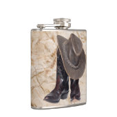 Flasques Bottes et Casquette de cowboy (Droite)