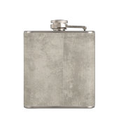 Flasques Bouclier de marteau de roche du géologue - Drapeau (Dos)