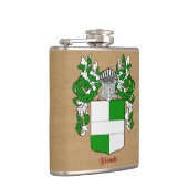 Flasques Bouclier héraldique de Bianchi avec manteau et Hel (Droite)