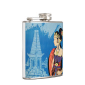 Flasques Bouddha bleu (Droite)