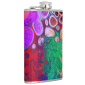 Flasques Bouffée de couleurs Digital Fluid Art (Droite)