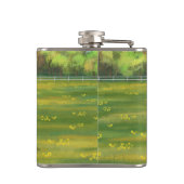 Flasques Bouillon Gris D'Âne Cute Dans Le Pâturage (Dos)