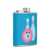 Flasques Boule de Bowling et Pins (Droite)