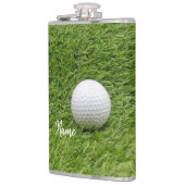 Flasques Boule de golf sur pelouse verte (Gauche)